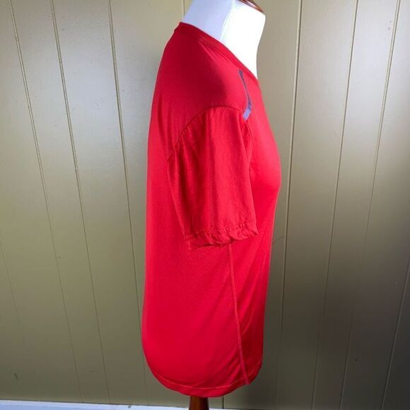 MSK by Michael Strahan men M drifit Crewneck short sleeve athletic shirt red - Picture 5 of 7